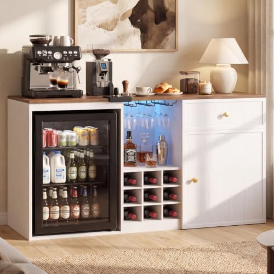 Home Bar And Fridge - Mueble de Bar para Café con