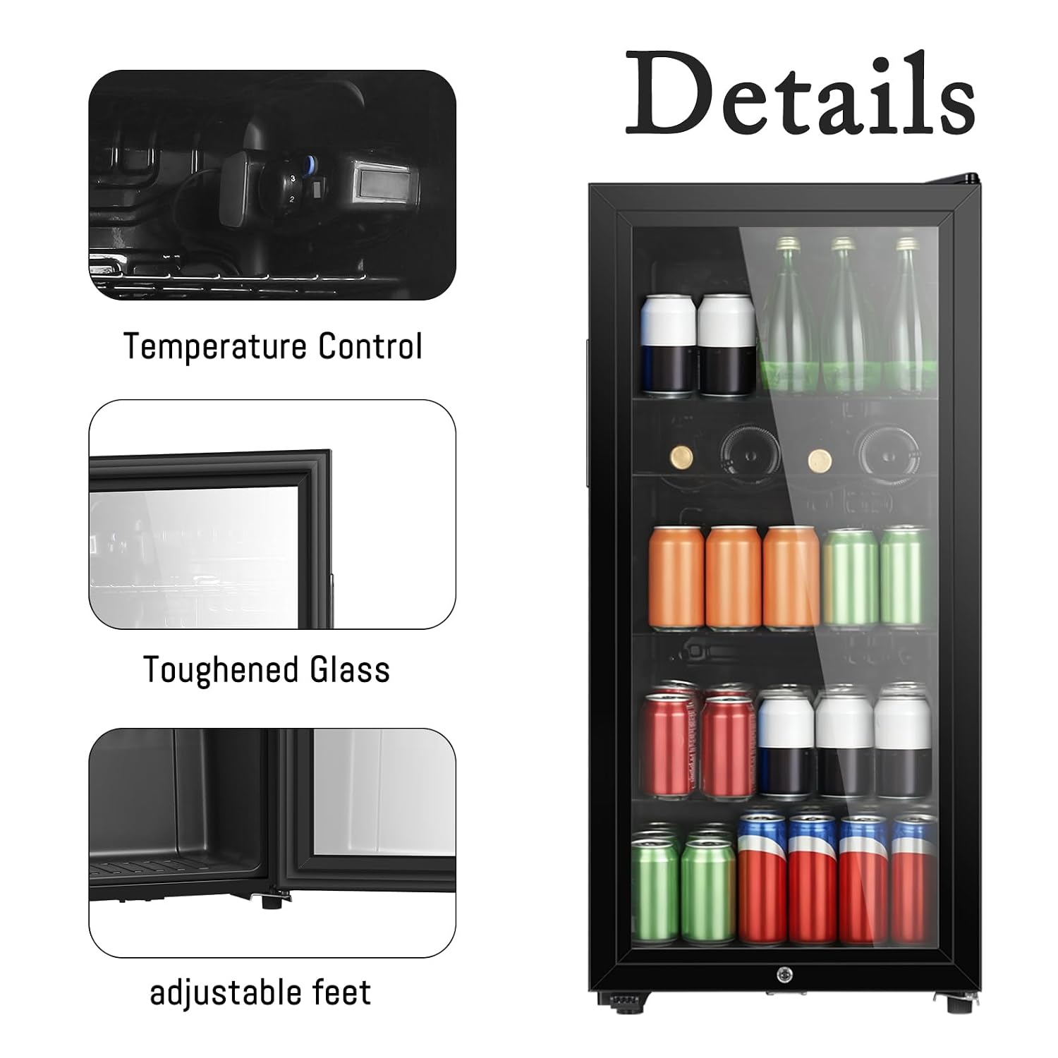 Refrigerador para Bebidas de 4 - Home Bar And Fridge reseña y precio