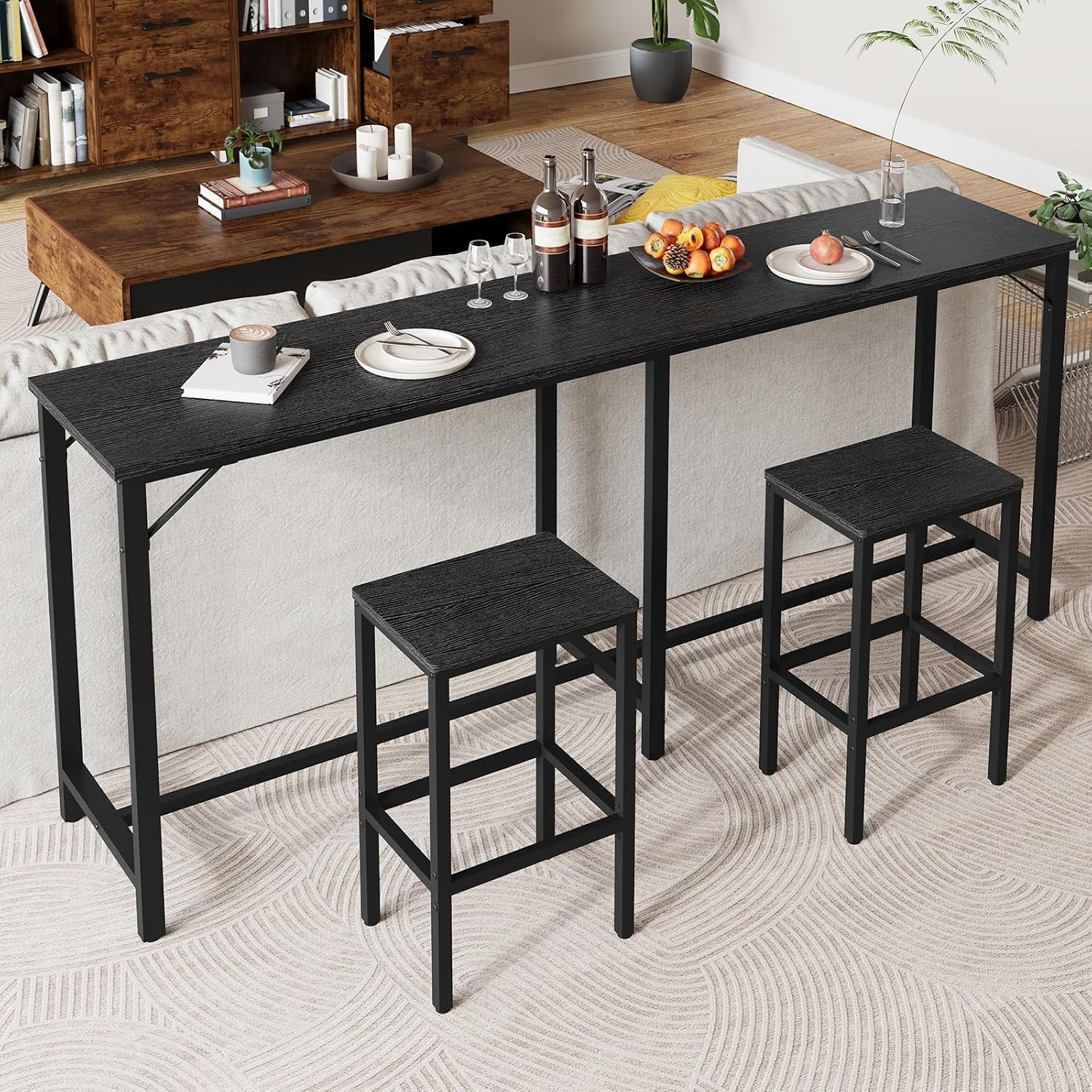 Juego de Sillas y Mesa de Bar, - Home Bar Stools reseña y precio