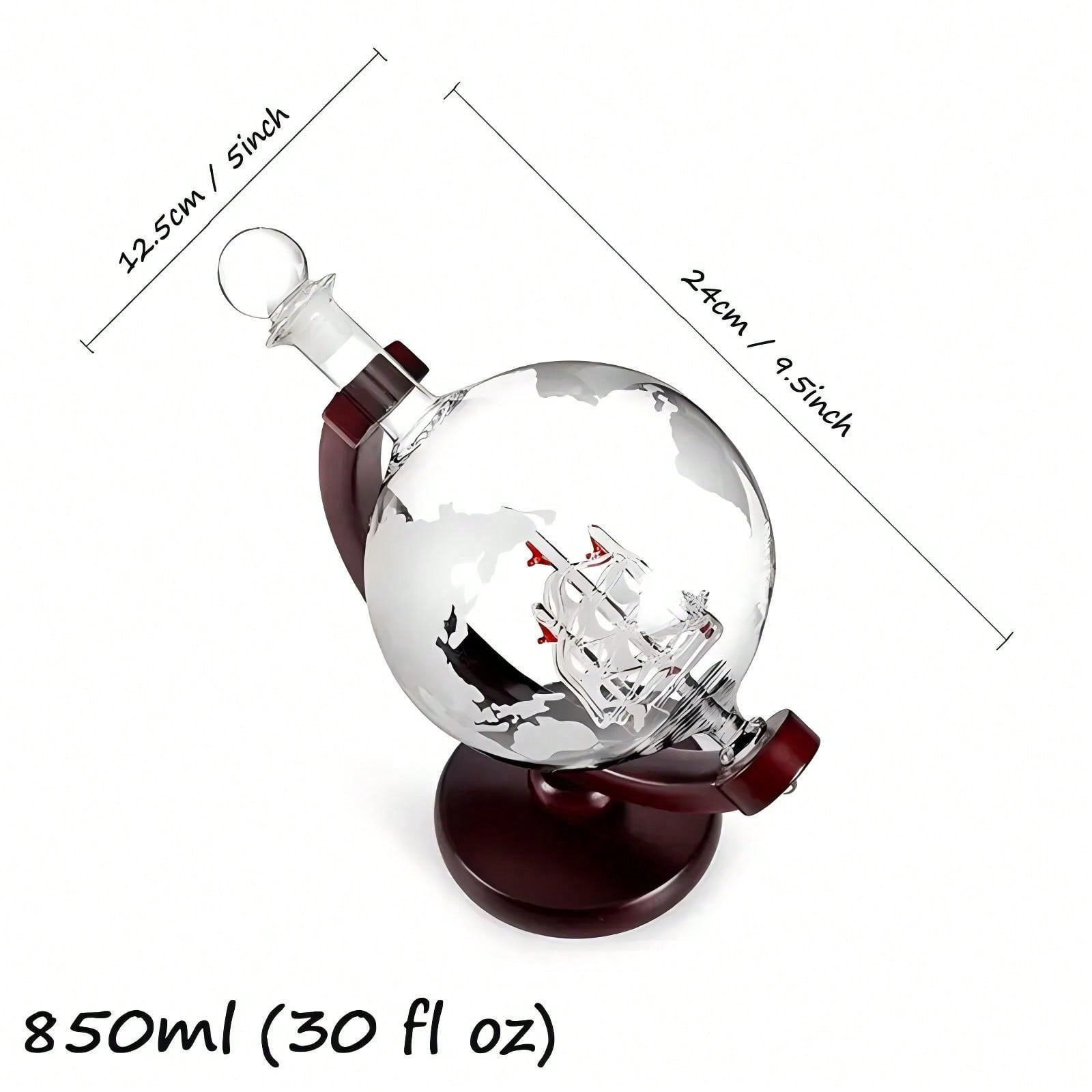 Juego de Decantador de Whisky  - Decanter Globe Set reseña y precio
