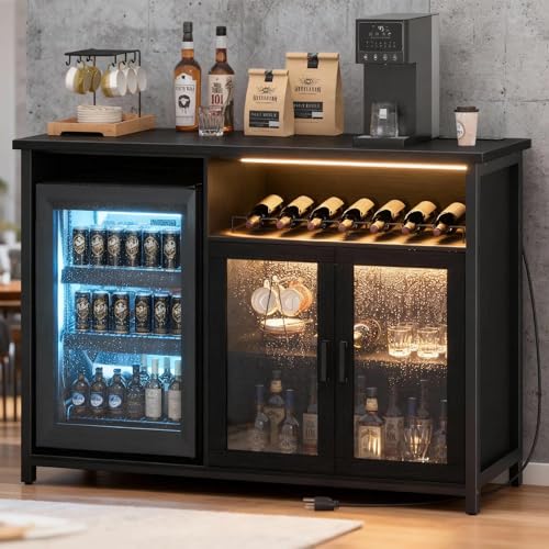 Mueble Bar para Vinos con Espa - Home Bar Setup reseña y precio