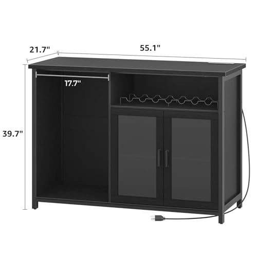 Mueble Bar para Vinos con Espa - Home Bar Setup reseña y precio