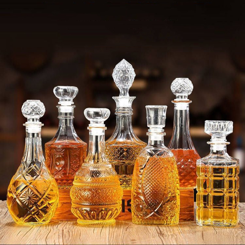 Decantador de licor de vidrio  - Decanter Globe Set reseña y precio